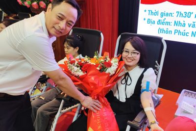 LAN TỎA YÊU THƯƠNG TỪ NHỮNG GIỌT MÁU HỒNG — Nét đẹp truyền thống của Trường THCS Minh Tân